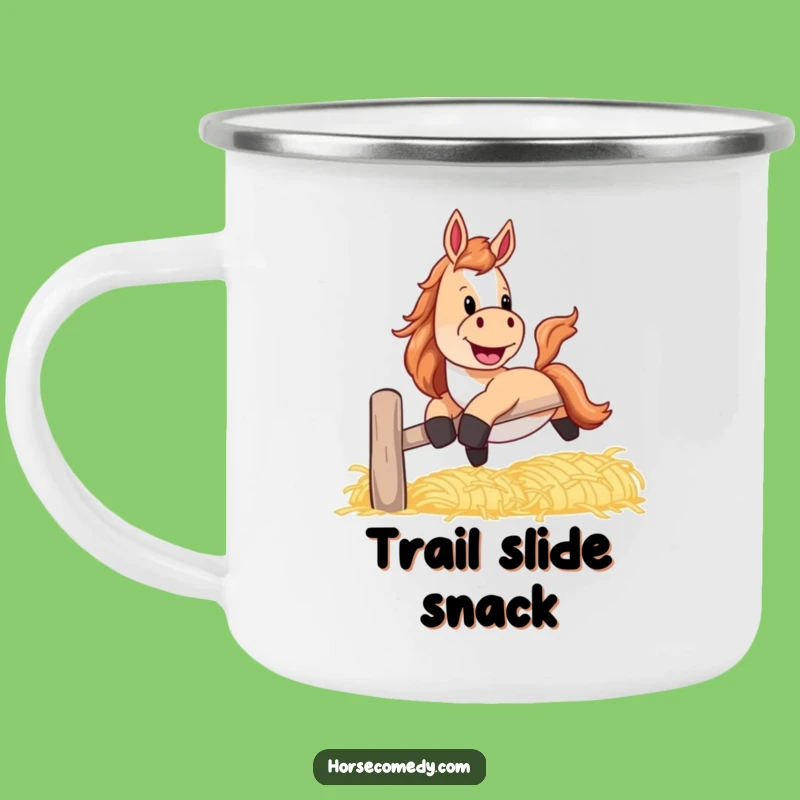 Funny Horse Hay Camping Mug: Rustic Adventure, Great Funny Gift