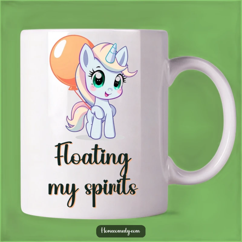 Funny Pony Balloon Mug: Curious Fun, Perfect Funny Gift
