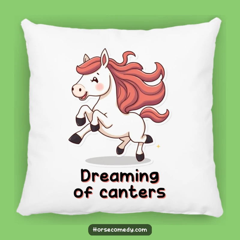 Cozy Funny Galloping Horse Pillow: Joyful Kicking Comfort, Comfy Funny Gift