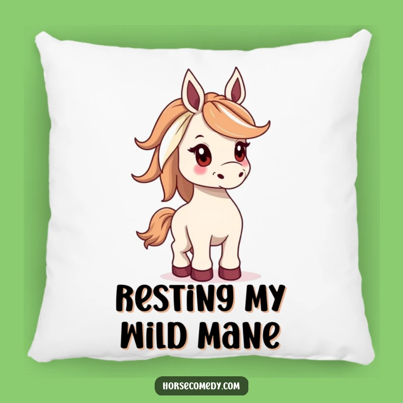 Funny Bucking Horse Pillow - Cozy Comfort with a Playful Kick