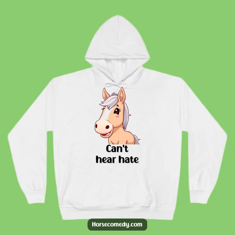 Funny Horse Floppy Ears Hoodie: Cozy Giggles and Hilarious Comfort