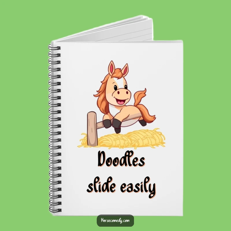 Funny Horse Hay Notebook: Jot Down Adventures, Hilarious Funny Gift