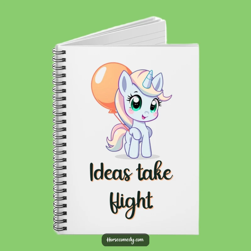 Funny Pony Balloon Notebook: Jot Down Wonders, Hilarious Funny Gift