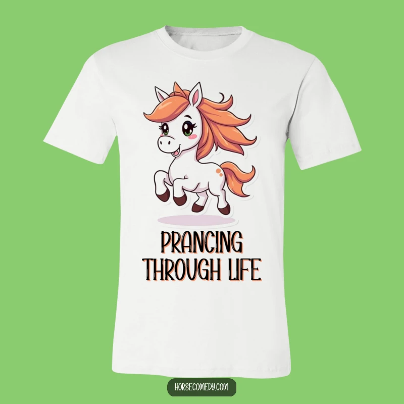 Funny Horse Joy T-Shirt: Prance Through Life with a Smile!